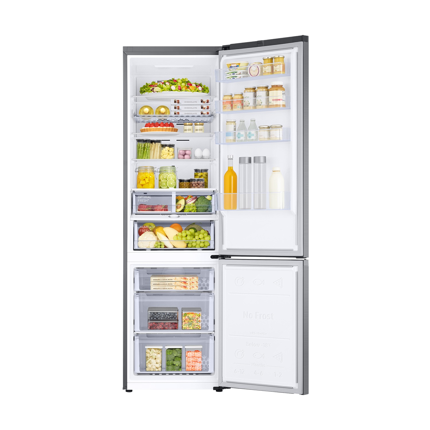 Frigorífico Combi 2m 390L y Smart AI - RB38C675CS9/EF Inox