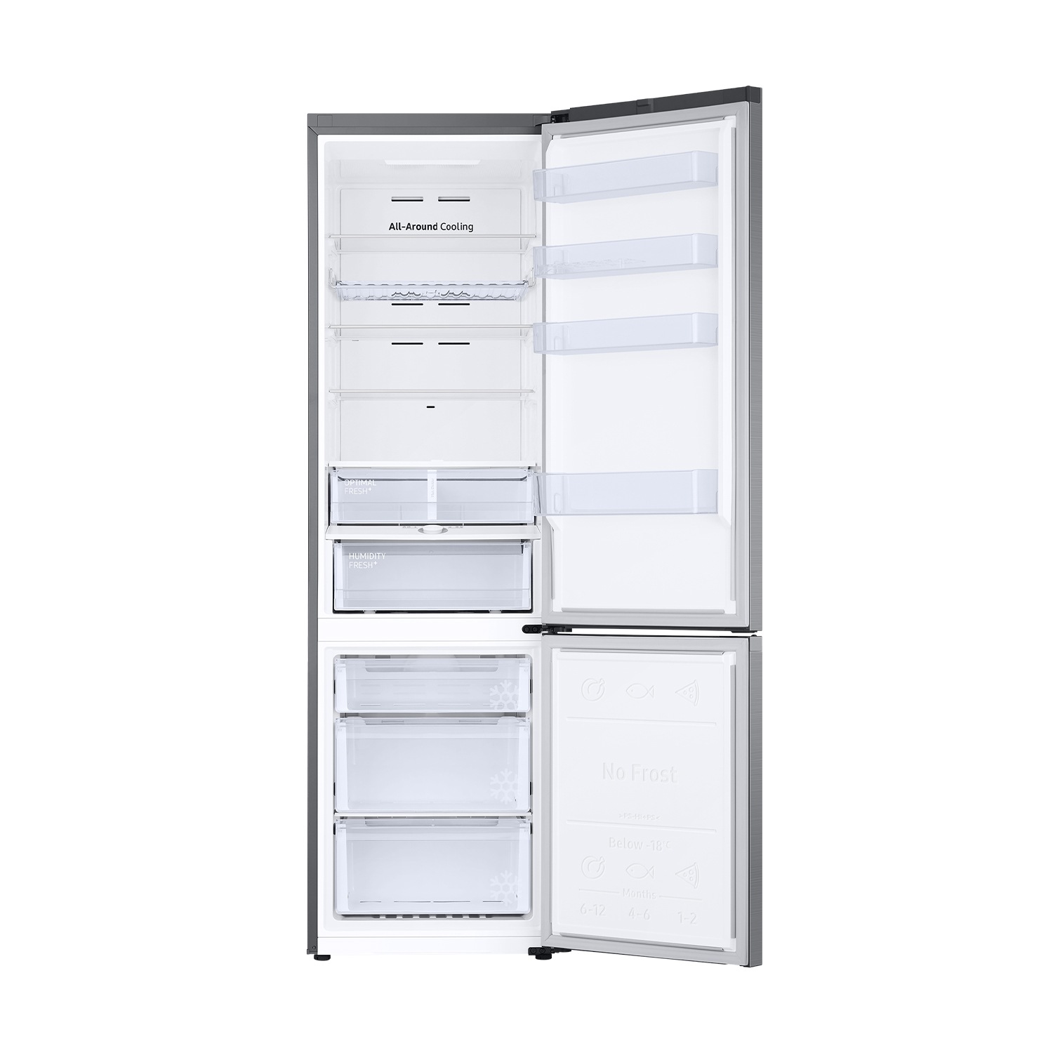 Frigorífico Combi 2m 390L y Smart AI - RB38C675CS9/EF Inox