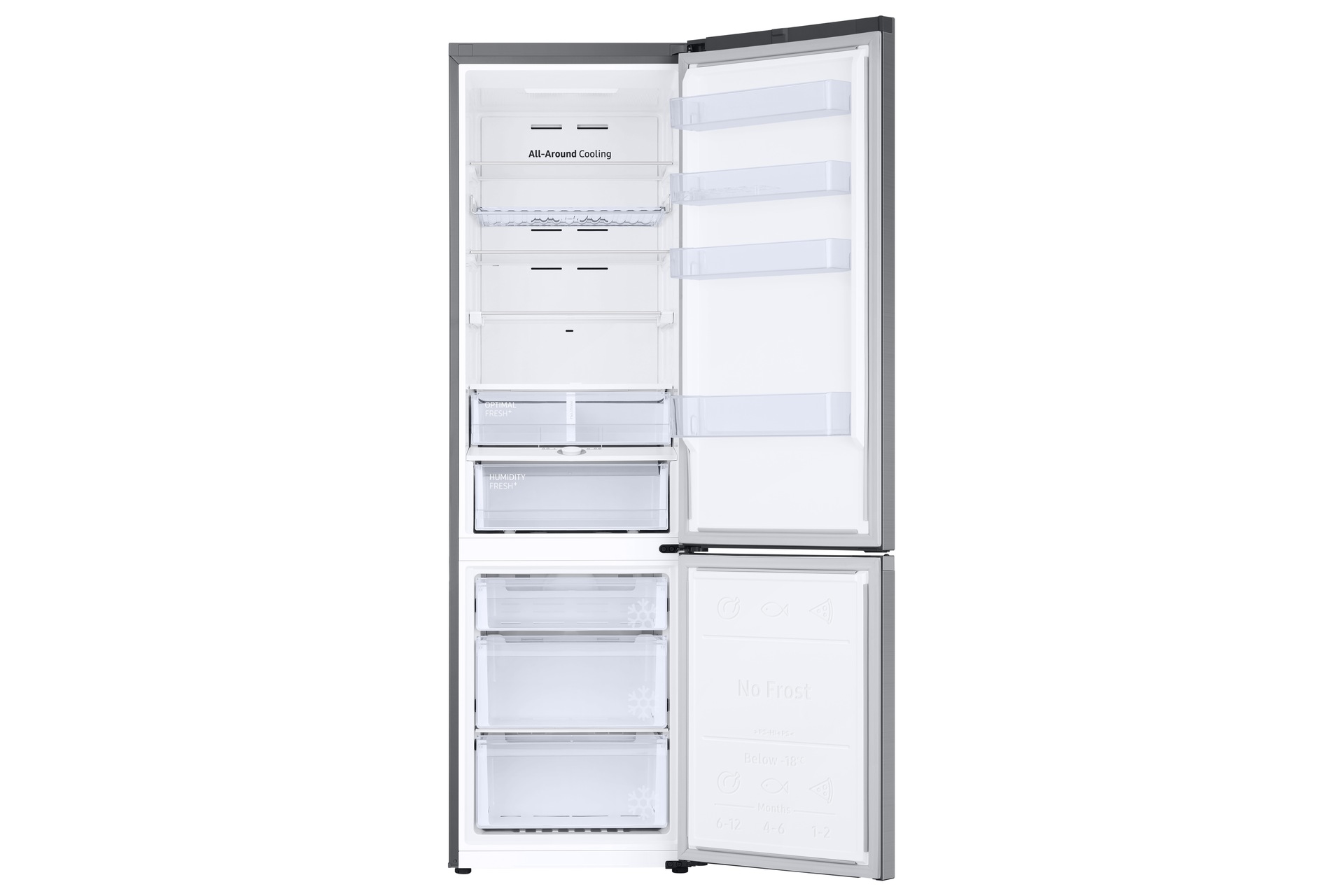 Frigorífico Combi 2m 390L y Smart AI RB38C676CS9/EF Inox