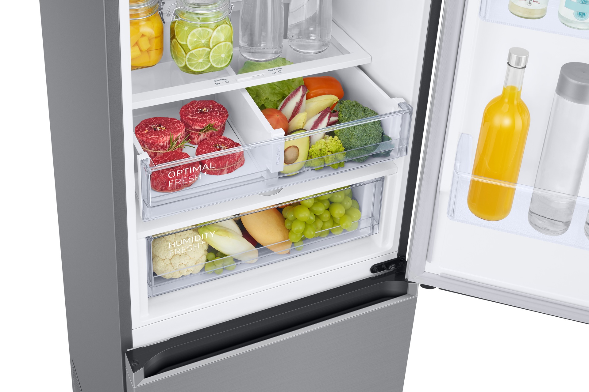 Frigorífico Combi 2m 390L y Smart AI RB38C676CS9/EF Inox