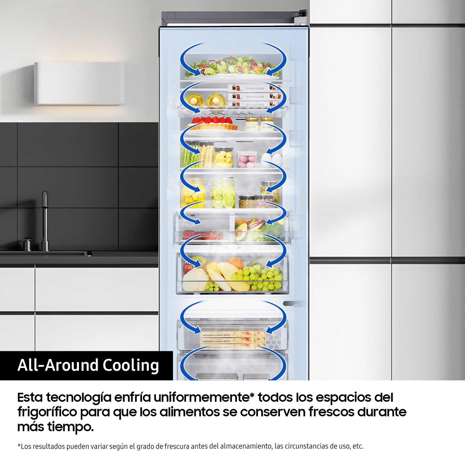 Frigorífico Combi AI 203cm 390L Clase C Inox RB38C705CS9/EF Inox