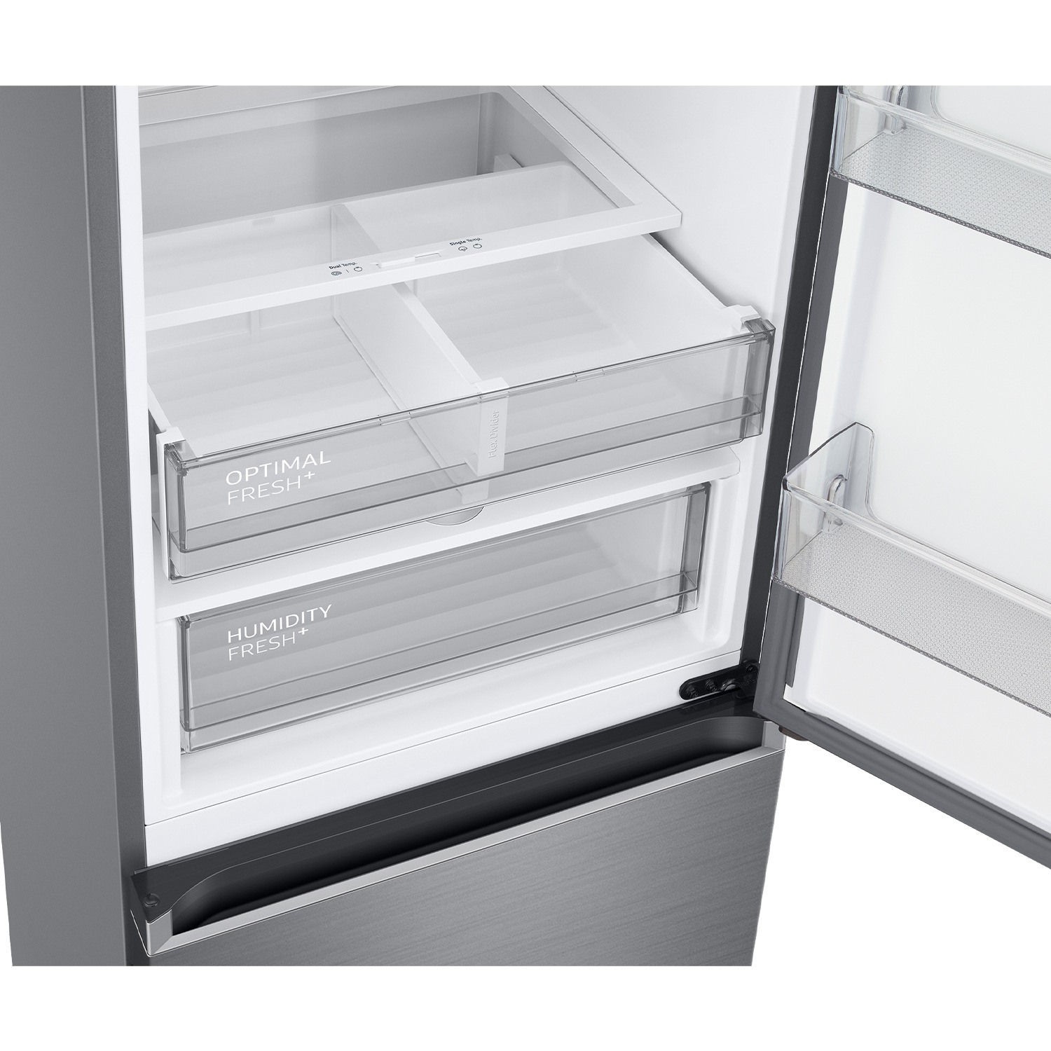 Frigorífico Combi Bespoke AI 203cm 387L Clase A Plata RB38C776ASR/EF Plata