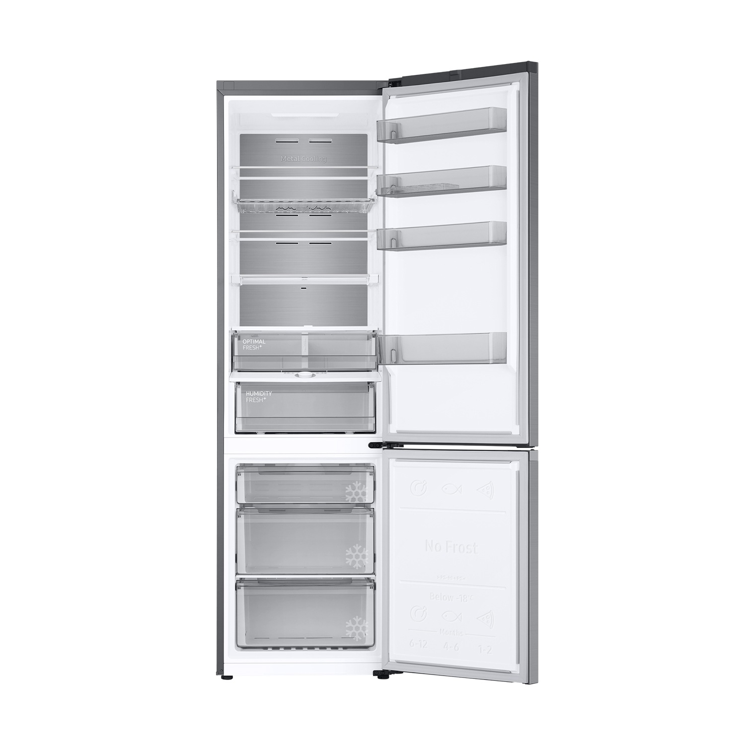 Frigorífico Combi 2m 390L y Smart AI - RB38C776CS9/EF Inox