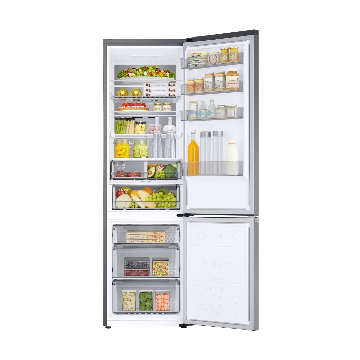 Frigorífico Combi 2m 390L y Smart AI - RB38C776CS9/EF Inox
