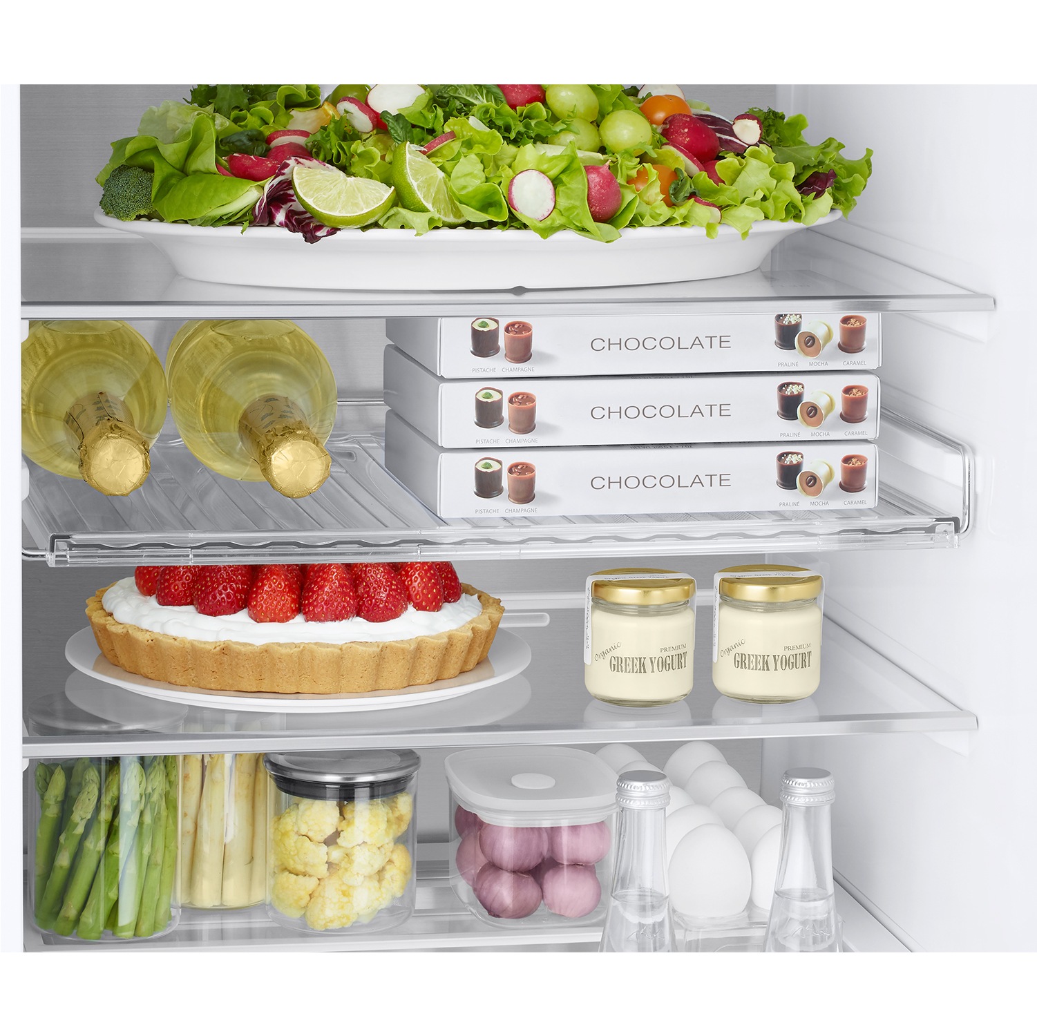 Frigorífico Combi 2m 390L y Smart AI - RB38C776CS9/EF Inox