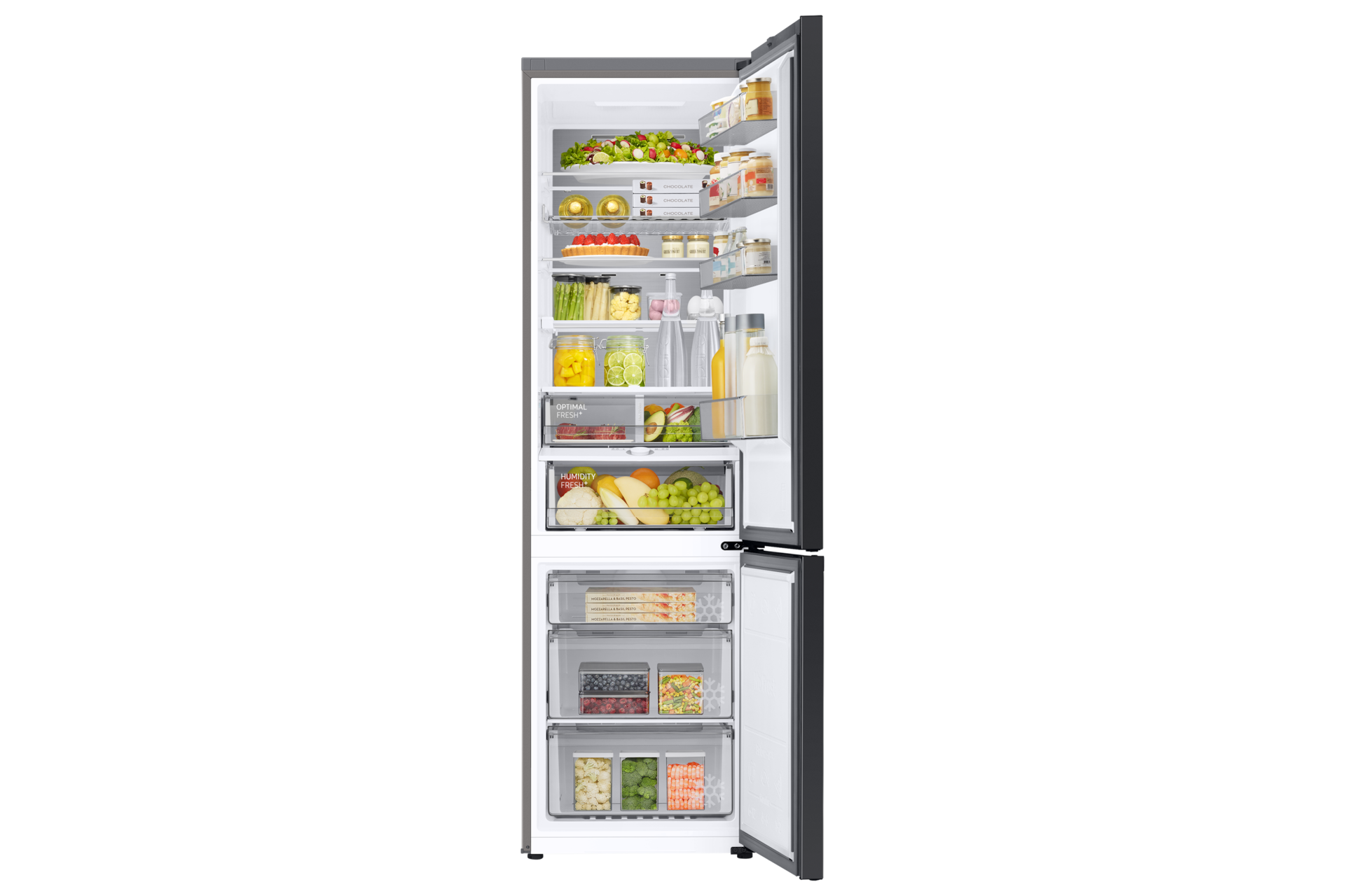 Frigorífico Combi Bespoke AI 203cm 387L Clase A Inox RB38C7B6AS9/EF Inox