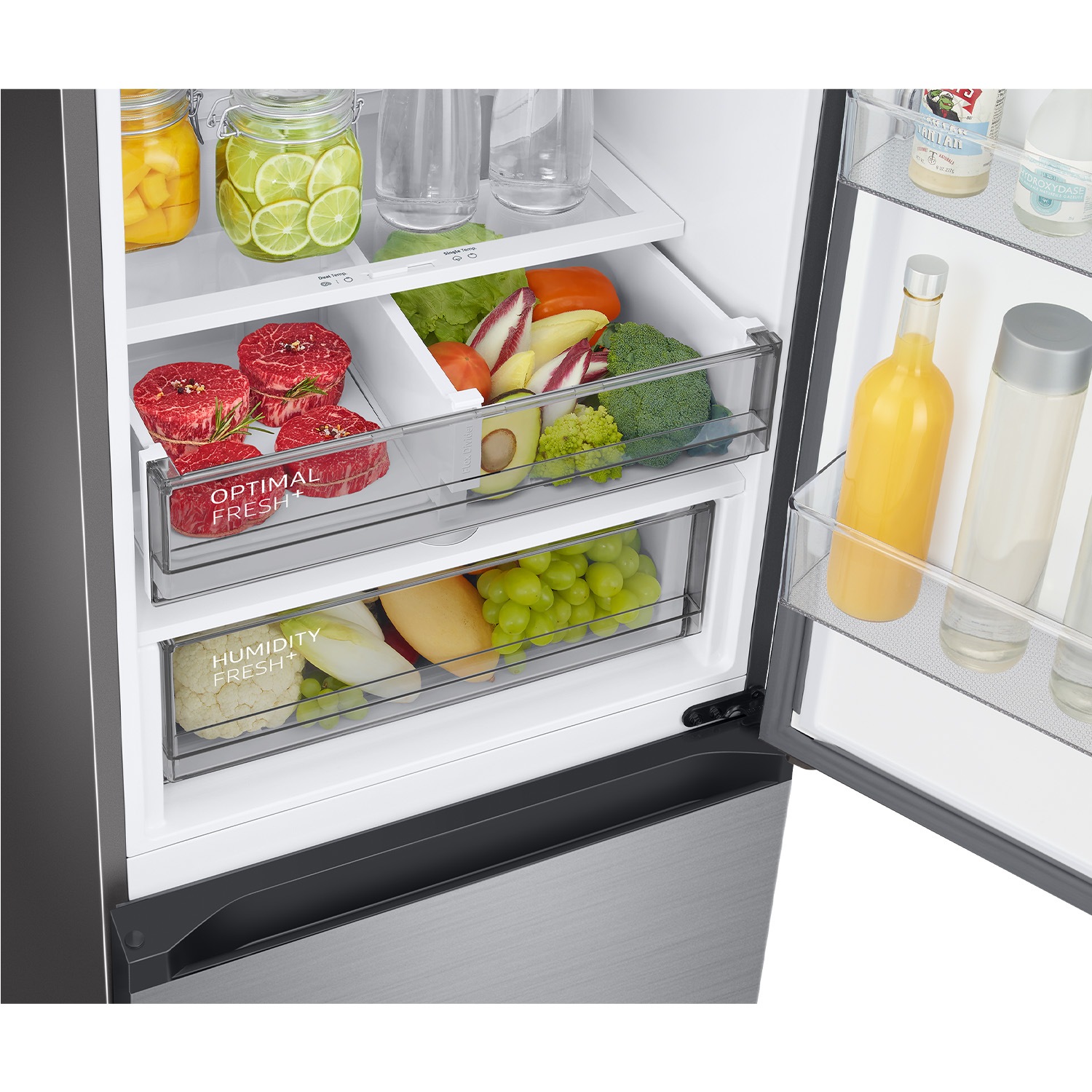 Frigorífico Combi Bespoke AI 203cm 387L Clase A Inox RB38C7B6AS9/EF Inox