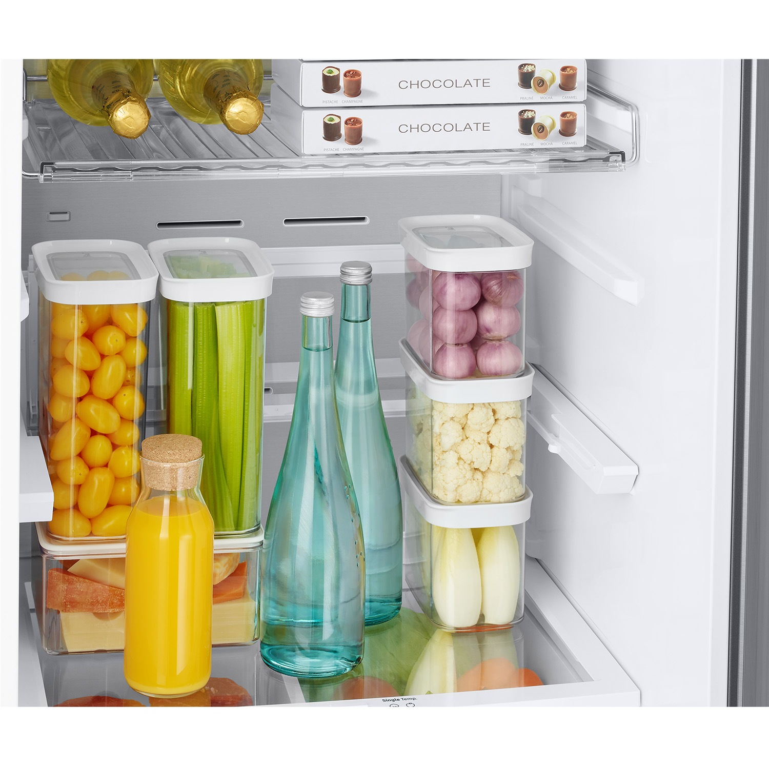 Frigorífico Combi Bespoke AI 203cm 387L Clase A Inox RB38C7B6AS9/EF Inox