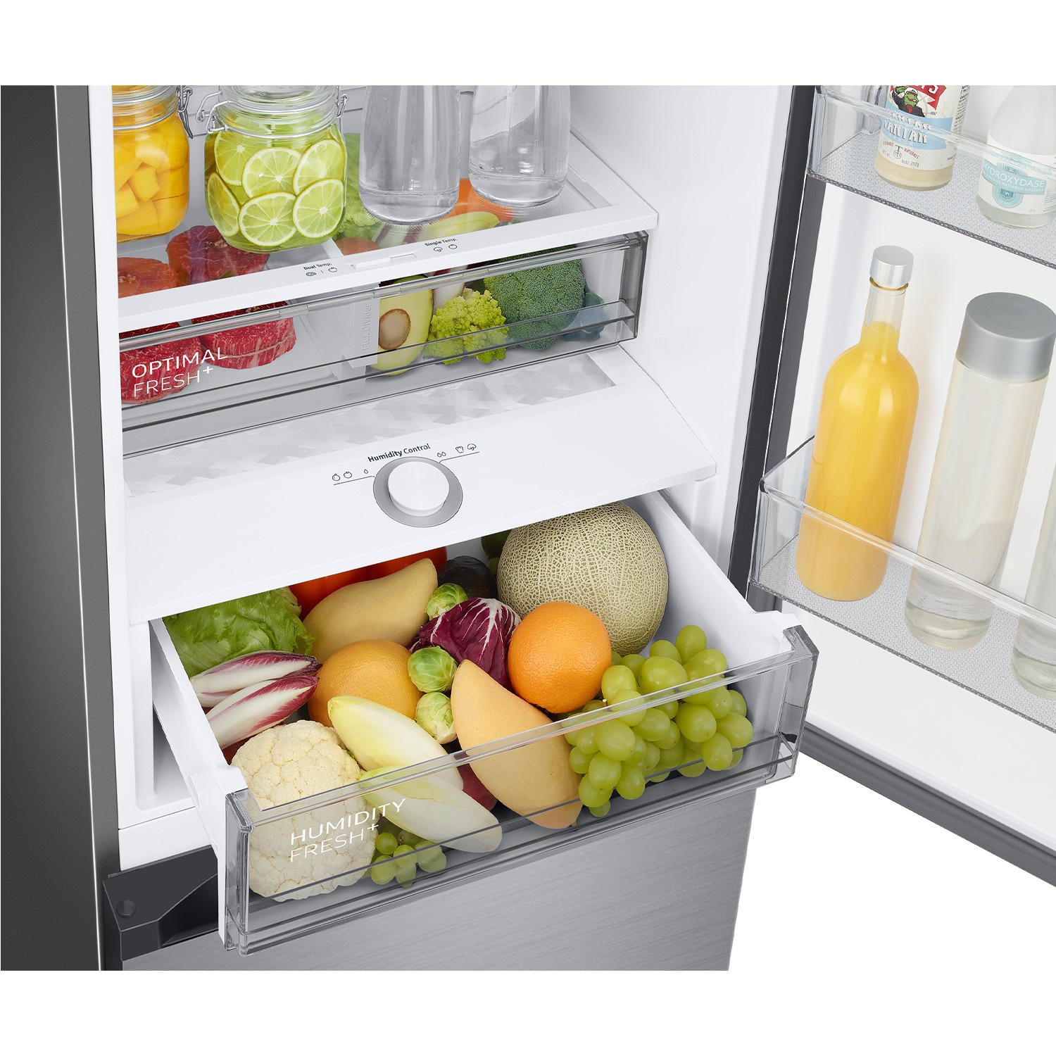 Frigorífico Combi Bespoke AI 203cm 387L Clase A Inox RB38C7B6AS9/EF Inox