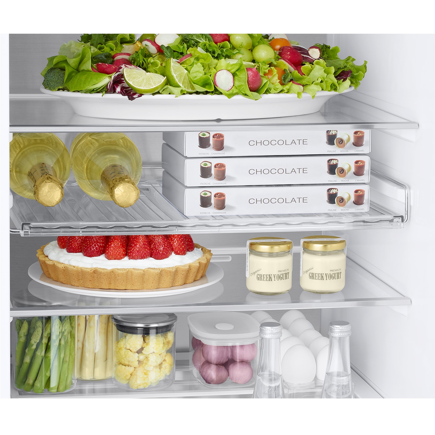 Frigorífico Combi Bespoke AI 203cm 387L Clase A Inox RB38C7B6AS9/EF Inox