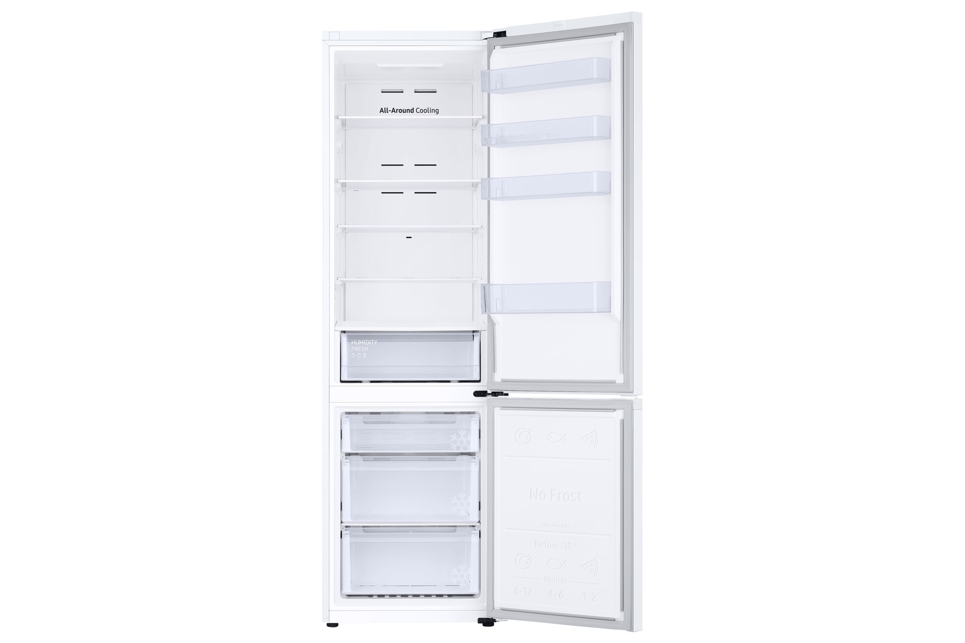 Frigorífico Combi 390L Blanco 2M RB38T600EWW Blanco