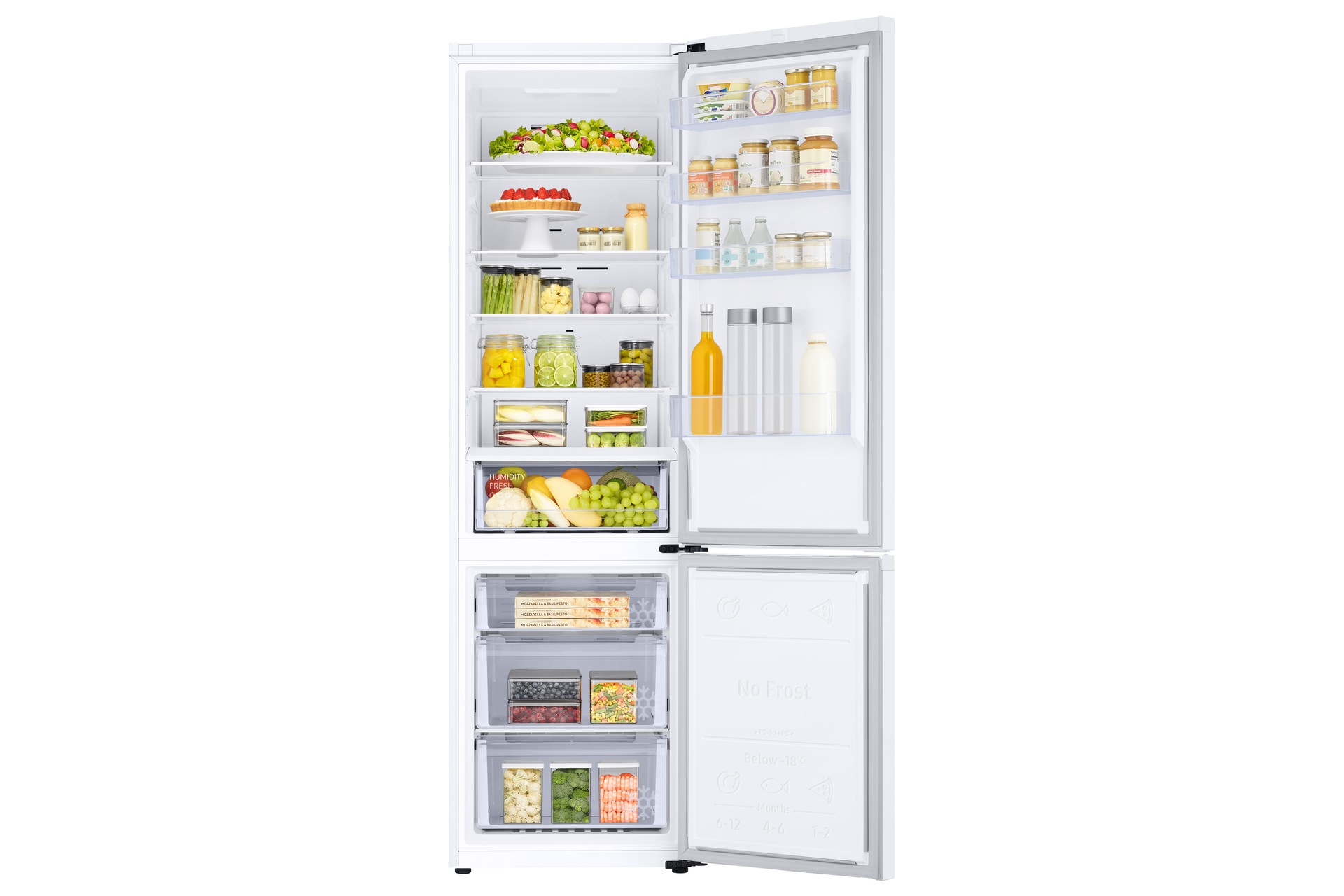 Frigorífico Combi 390L Blanco 2M RB38T600EWW Blanco