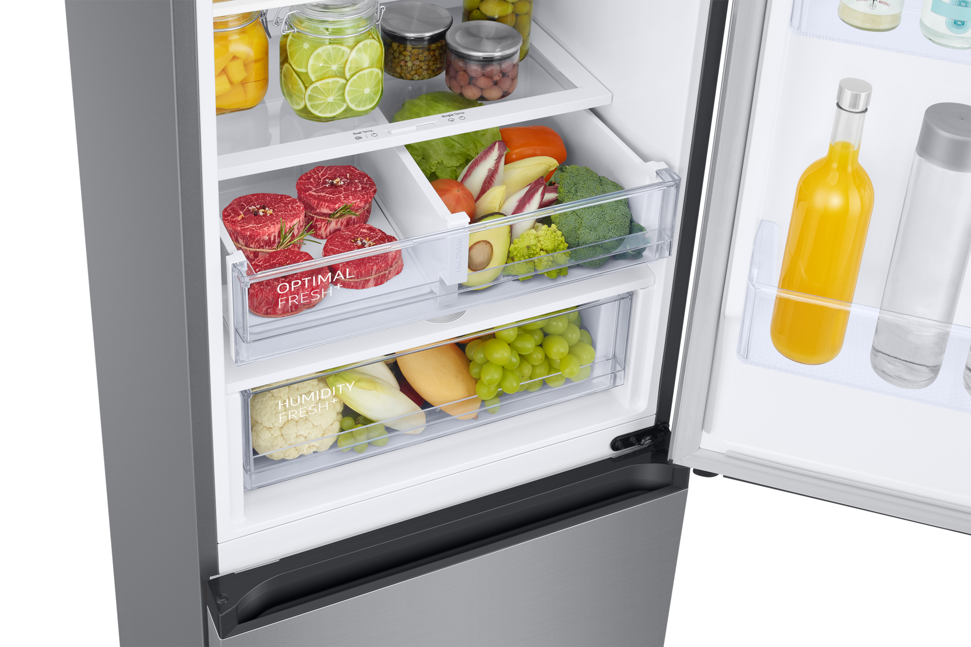 Frigorífico Combi 390L Inox 2M Clasificación Energética D RB38T603DSA Inox