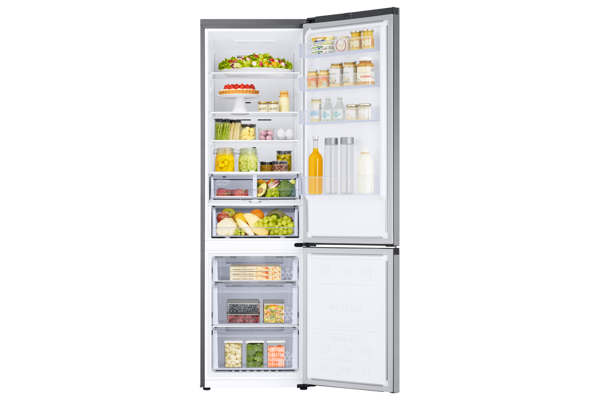 Frigorífico Combi 390L Inox 2M Clasificación Energética D RB38T603DSA Inox