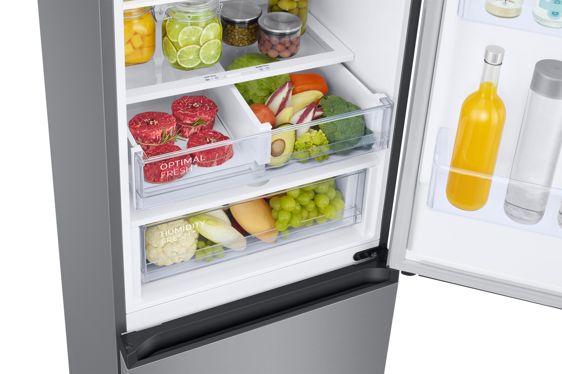 Frigorífico Combi 390L Inox 2M Clasificación Energética D RB38T603DSA Inox