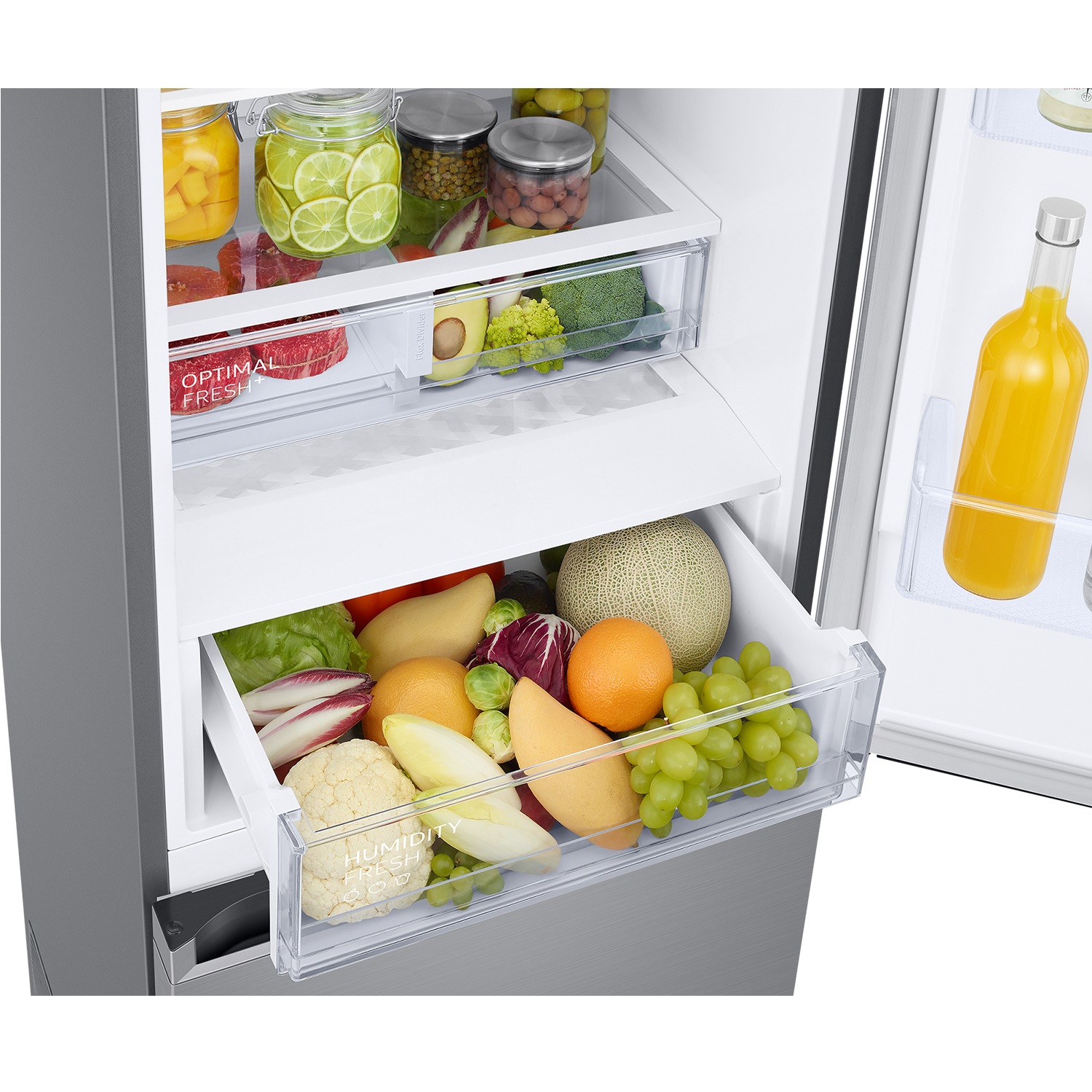 Frigorífico Combi 387L Silver 2M con Twin Cooling Plus™ RB38T607BS9 Silver