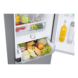 Frigorífico Combi 390L Inox 2M Clasificación Energética C RB38T676CS9 Detail-2Temp-Zone3 Silver 