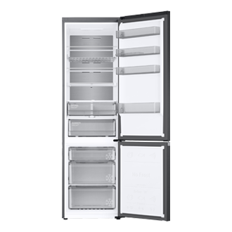Frigorífico Combi 390L Grafito 2M Clasificación Energética C RB38T776CB1 Front-Open-without-food Black 