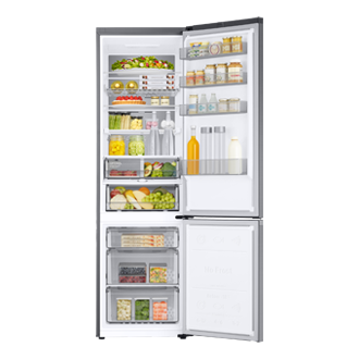 Frigorífico Combi 2m 390L Inox RB38T776DS9/EF Front-Open-with-food Silver 