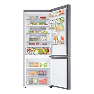 Frigorífico Combi Bespoke AI 203cm 538L Clase C Inox RB53DG703CS9/EF Front-Open-With-Food Refined Inox 