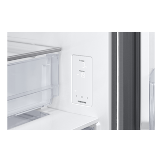 Frigorífico Combi Bespoke AI 203cm 538L Clase C Inox RB53DG703CS9/EF Detail-Display Refined Inox 