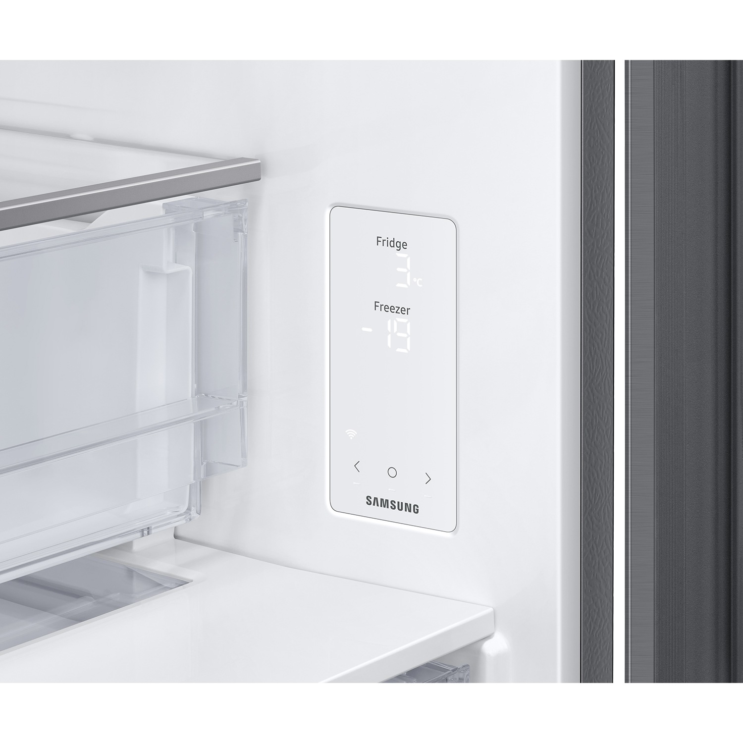 Frigorífico Combi Bespoke AI 203cm 538L Clase D Inox RB53DG703DS9/EF Refined Inox