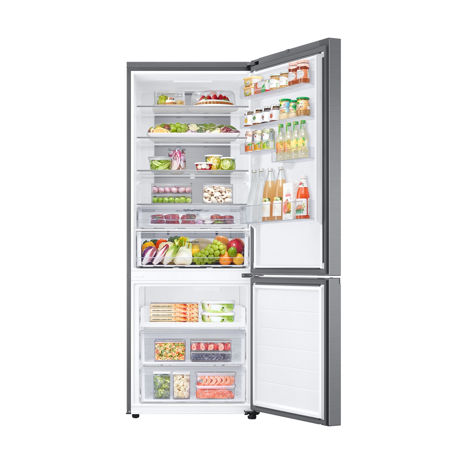 Frigorífico Combi Bespoke AI 203cm 538L Clase D Inox RB53DG703DS9/EF Refined Inox