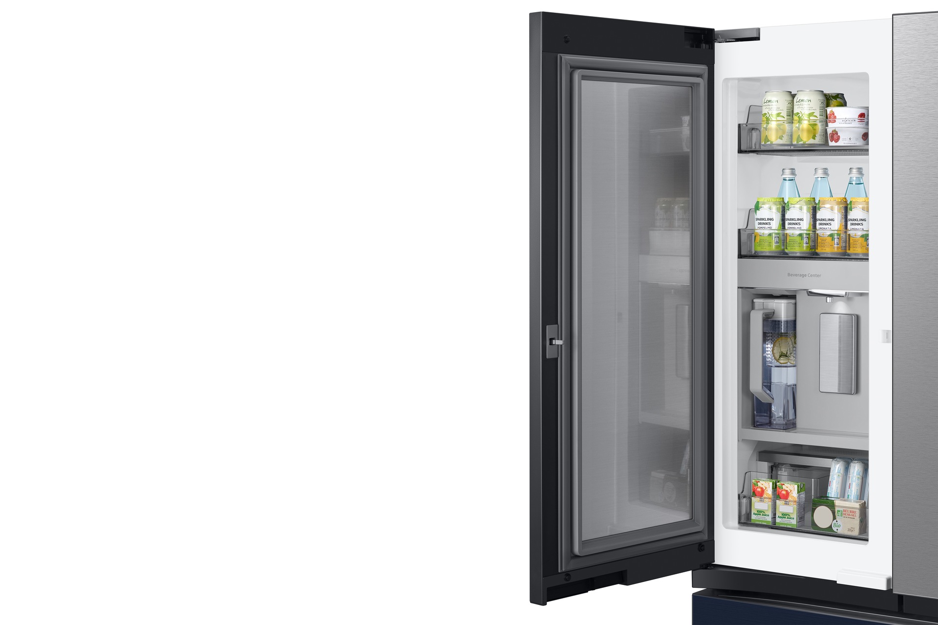 Frigorífico Bespoke French Door 3 Puertas Clasificación Energética E RF24BB660E2MES Stainless Steel