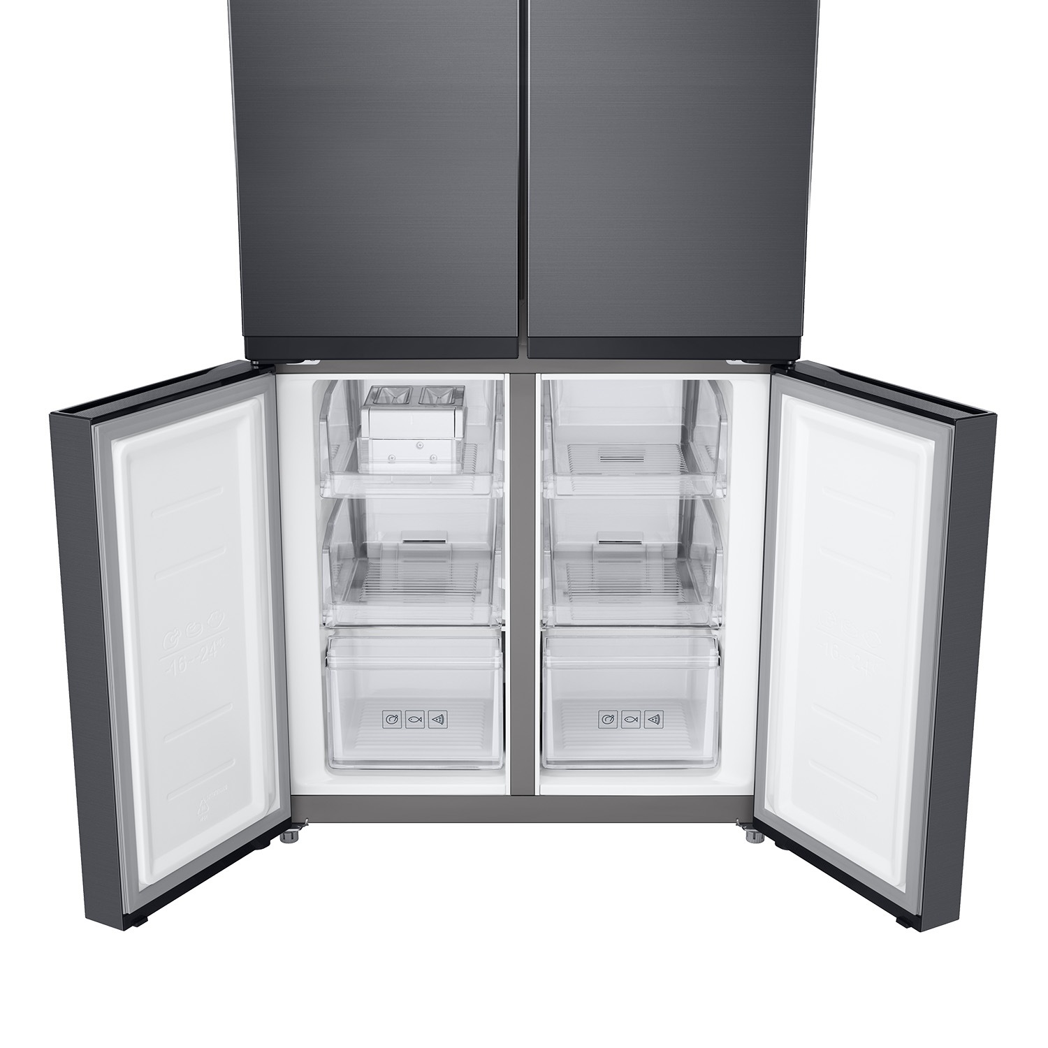 Frigorífico French Door AI 180cm 488L Clase E Grafito RF48A400EB4/EF Grafito