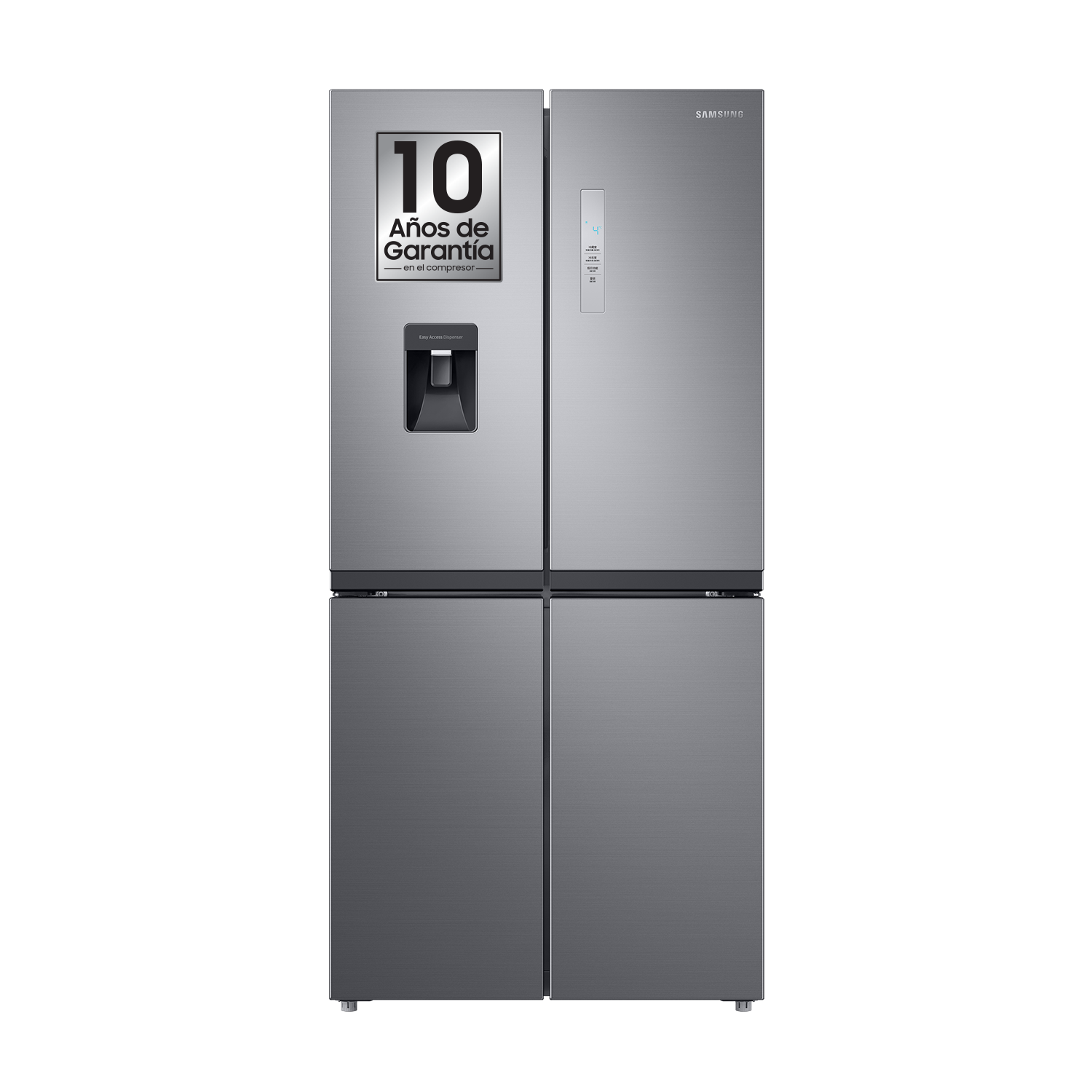Frigorífico French Door Inox 488L, Twin Cooling Plus, Clasificación Energética E - RF48A401EM9/EF Gray