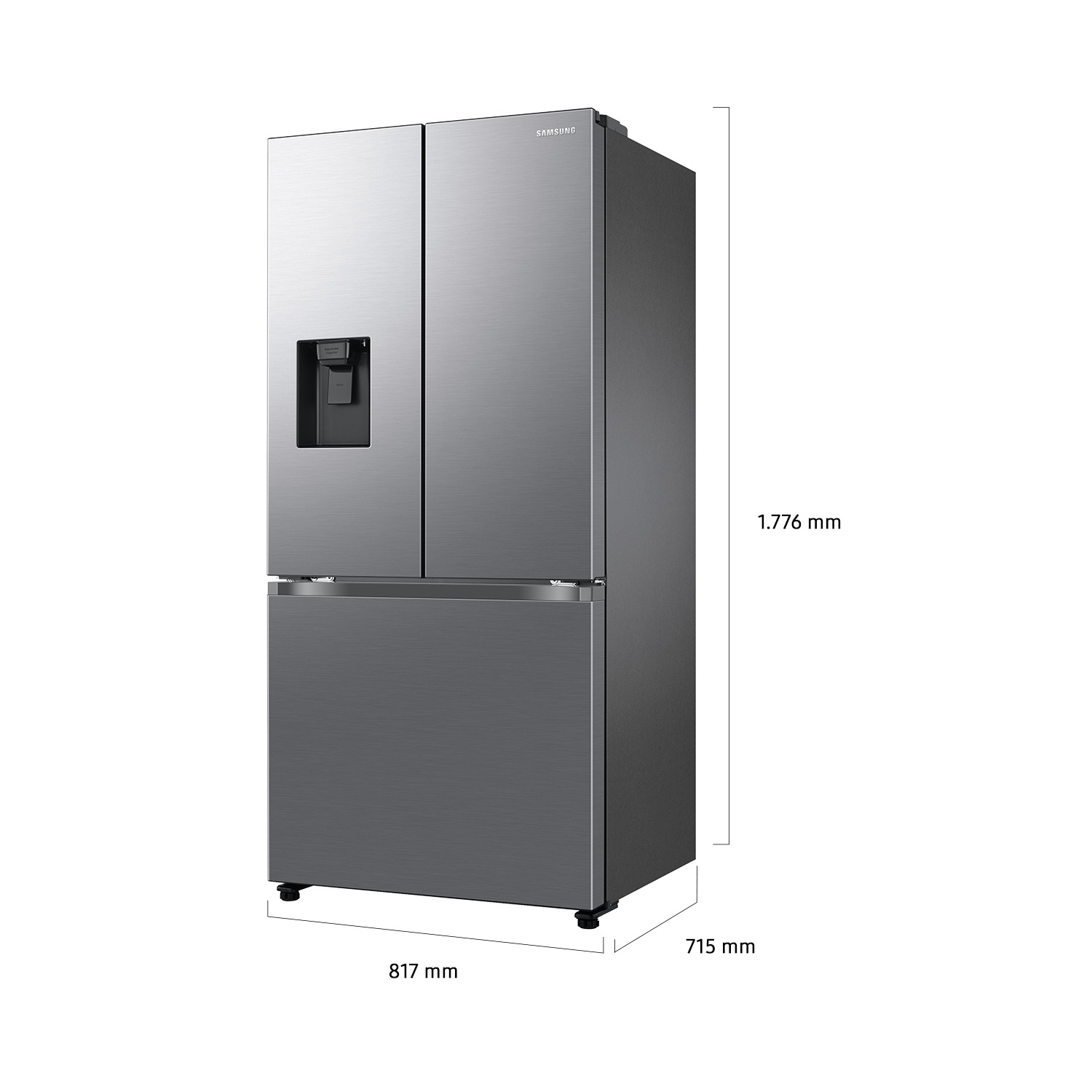 Frigorífico French Door AI 495L RF50C530ES9/EF Gris