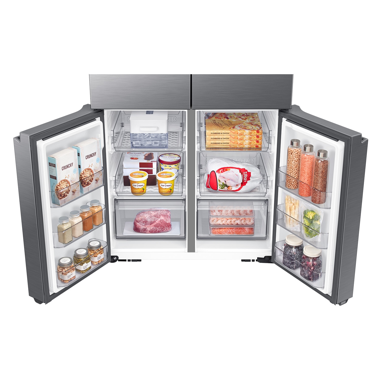 Frigorífico French Door 178cm 649L Clase E Inox RF59C70TES9/ES Inox 