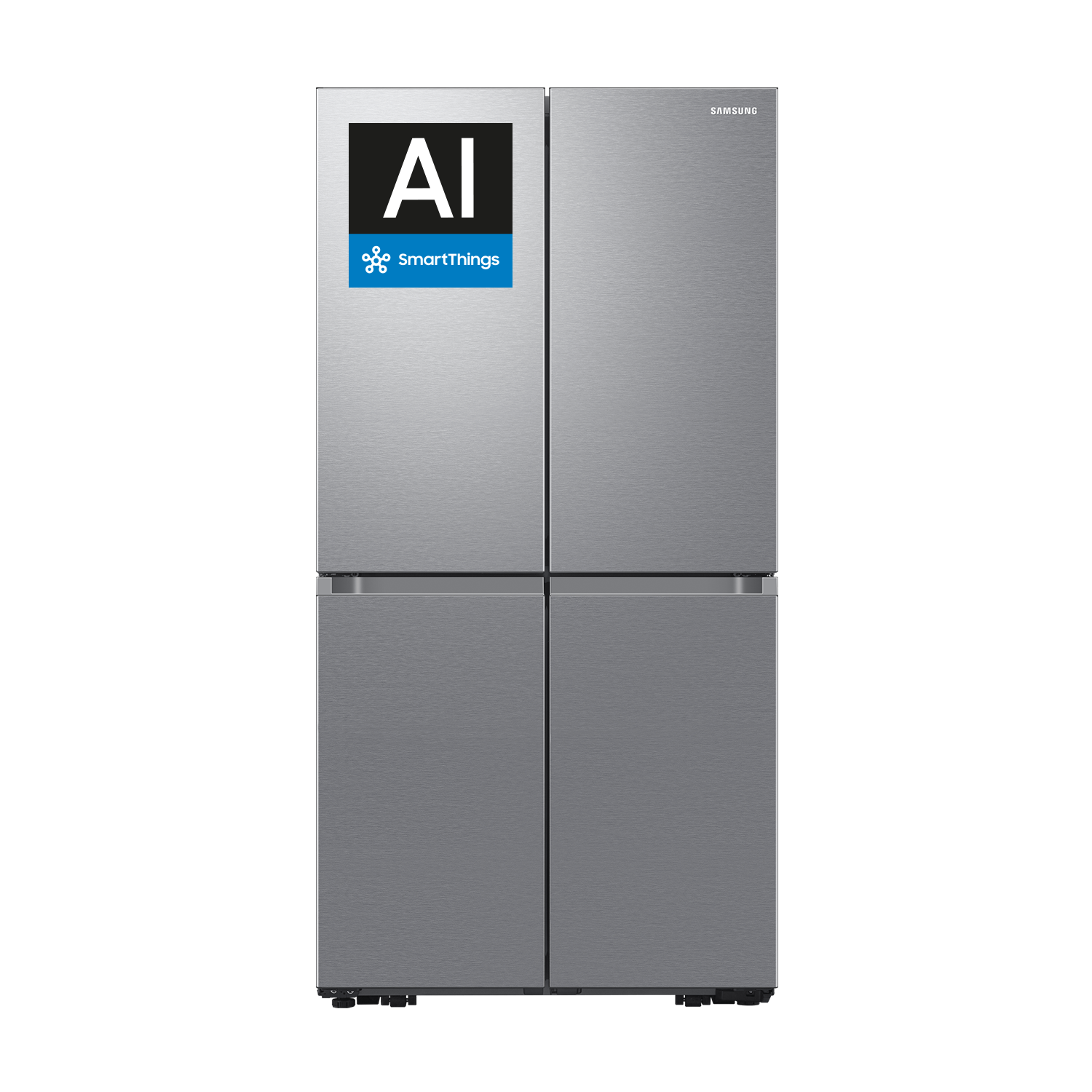 Frigorífico French Door Bespoke AI 183cm 646L Clase E Plata RF65DG960ESR/EF Inox