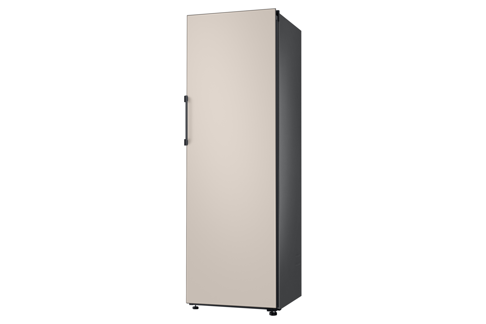 Frigorífico Bespoke Twin Satin Beige 387L - RR39A746339 R-Perspective Beige Wood 