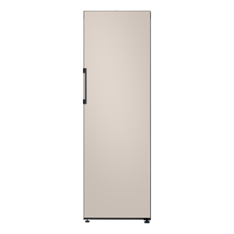 Frigorífico Bespoke Twin Satin Beige 387L - RR39A746339 Front Beige Wood 
