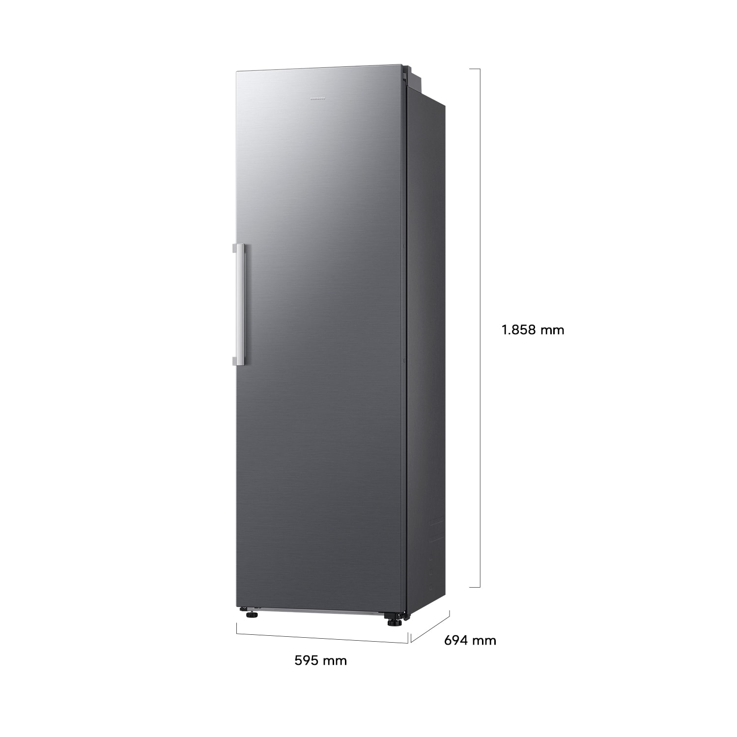 Frigorífico 1 Puerta 186cm 387L Clase E Inox RR40H39GETEF Inox