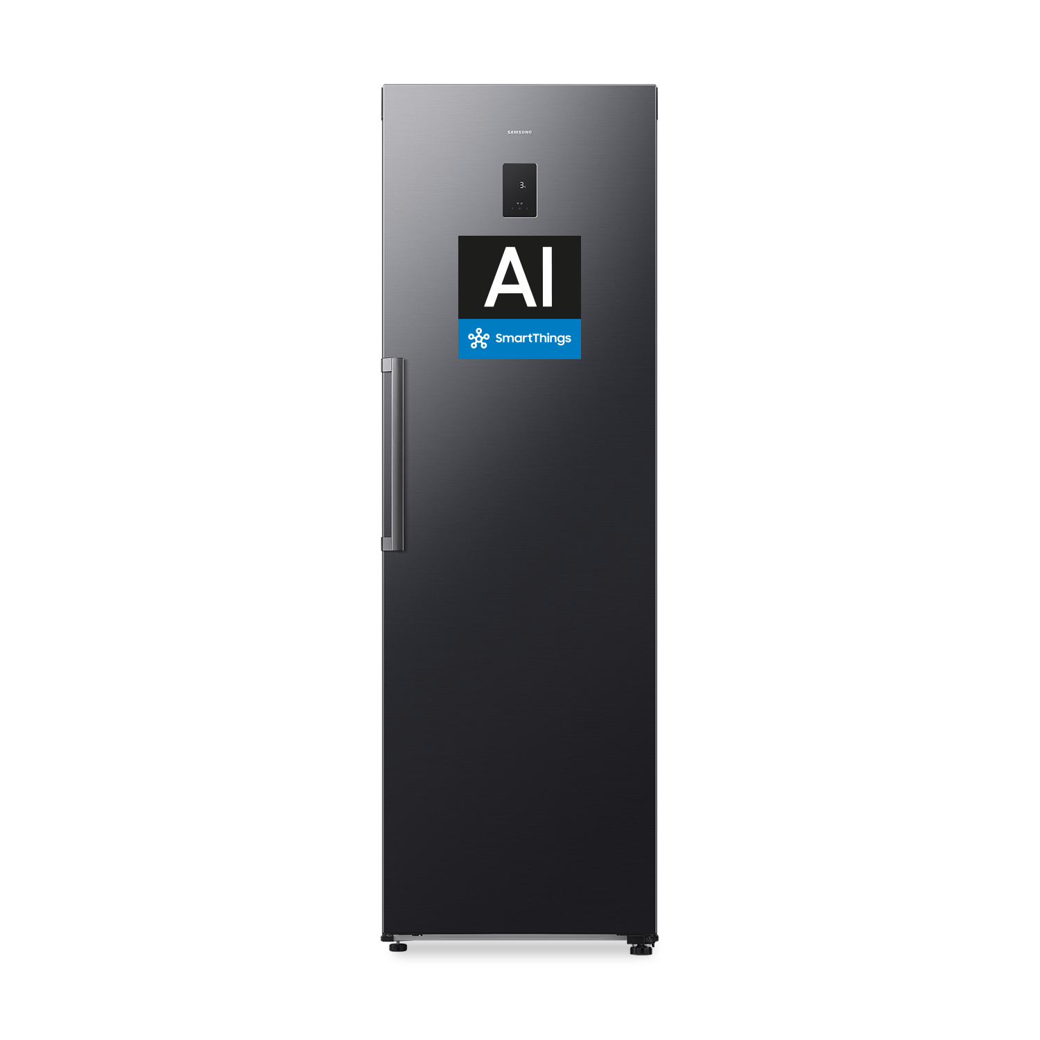 Tall One Door RI80H/24 AI precise cooling 387L Front Black 
