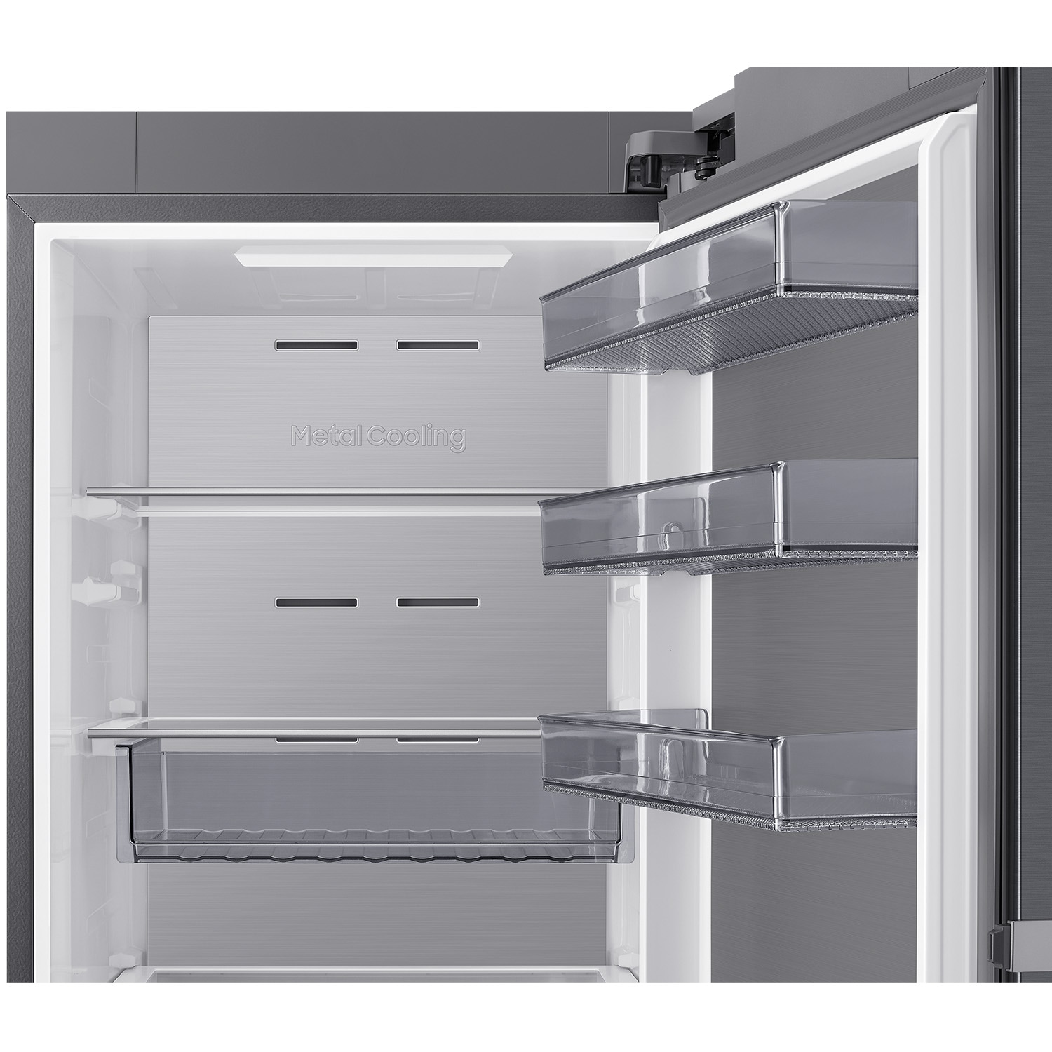 Frigorífico 1 Puerta Bespoke AI 186cm 387L Clase D Inox RR70H39CDTEF ​ ​ Inox