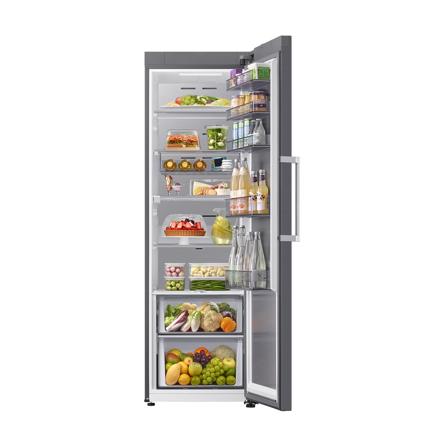 Frigorífico 1 Puerta Bespoke AI 186cm 387L Clase D Inox RR70H39CDTEF ​ ​ Inox