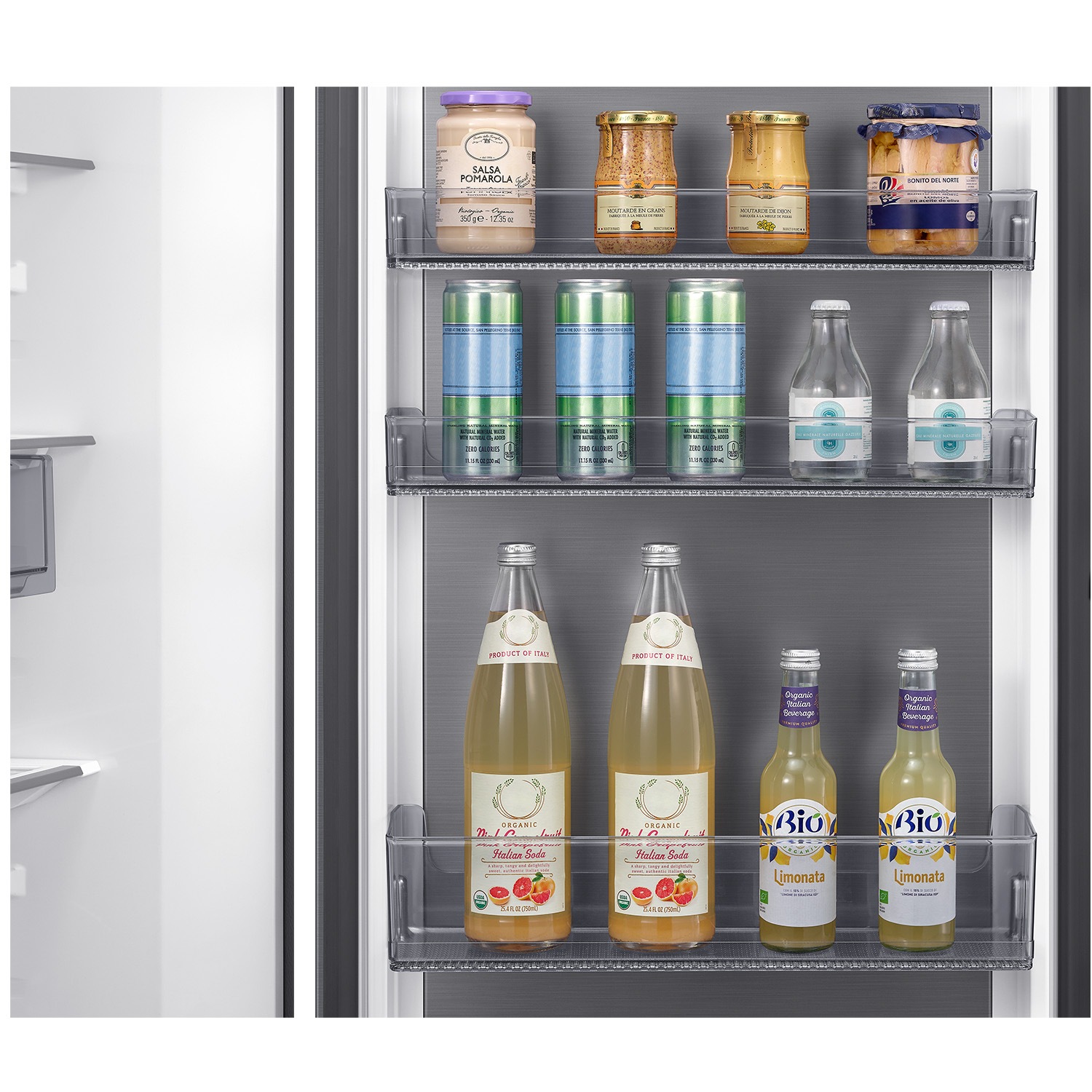 Frigorífico 1 Puerta Bespoke AI 186cm 387L Clase D Inox RR70H39CDTEF ​ ​ Inox