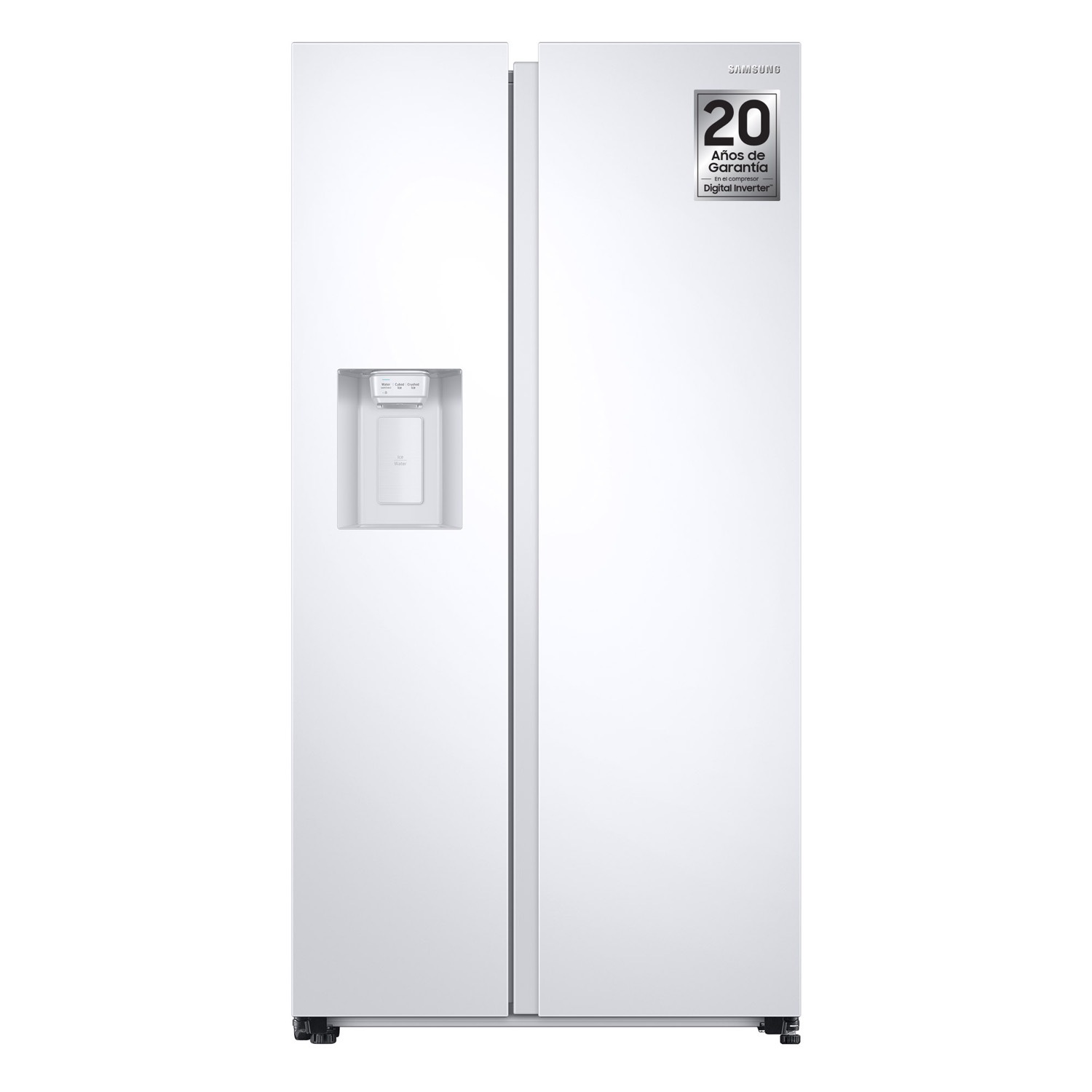 Frigorífico Americano Samsung RS68A8831WW/EF Blanco | SpaceMax |  Dispensador Agua + Hielo | Clase E