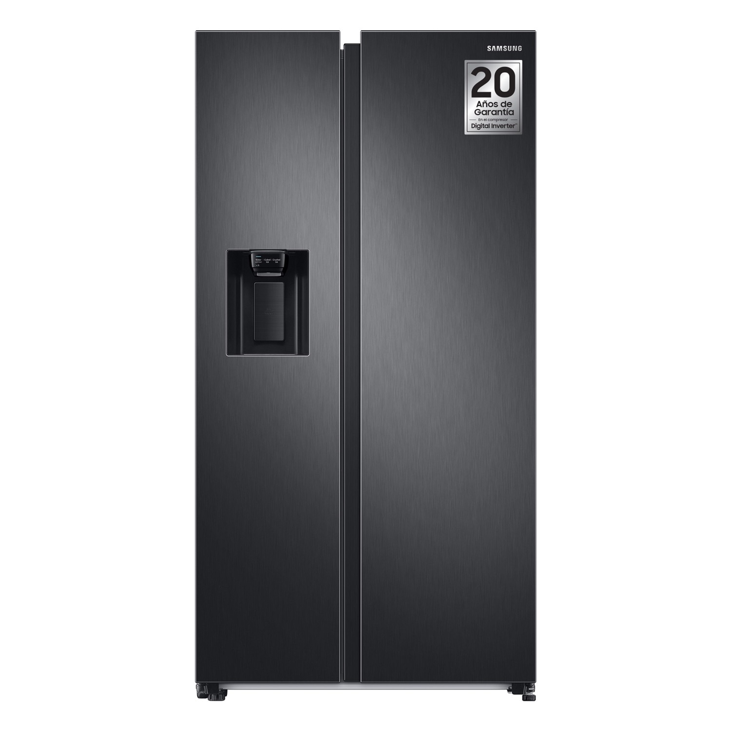 Frigorífico Americano Samsung RS68A8842B1/EF Grafito, SpaceMax, No Frost, Dispensador Agua + Hielo, Clase D