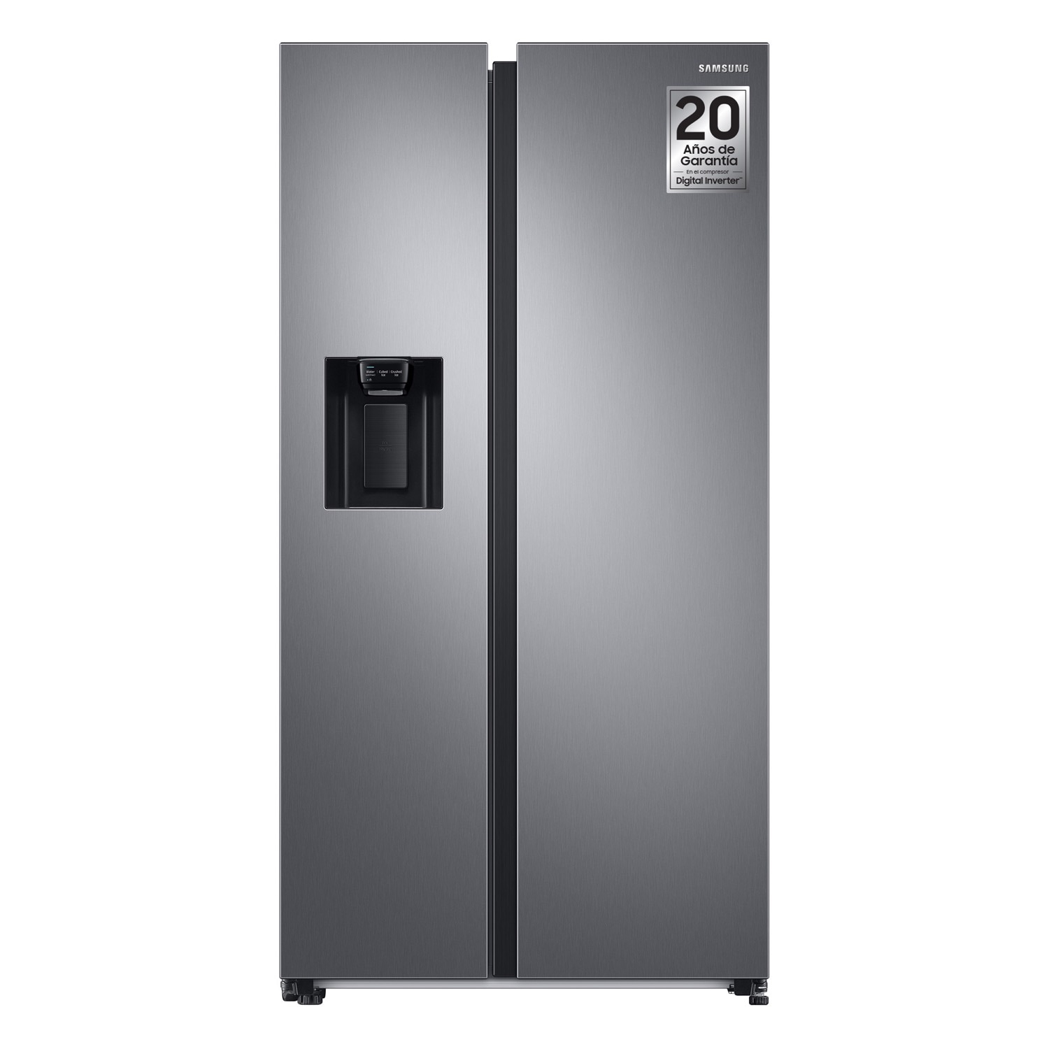 FRIGORIFICO AMERICANO SAMSUNG RS65R5441M9/EF DISPENSADOR AGUA Y HIELO EN  PUERTA TOMA DE AGUA ALL AROUND COOLING INOX MAXIMA CAPACIDAD 617 LITROS  CLASE