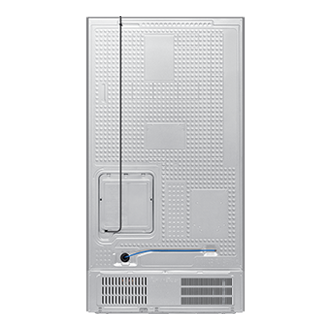 Frigorífico Americano Bespoke AI 178cm 640L Clase D Inox RS70F64KDTEF Back Silver 