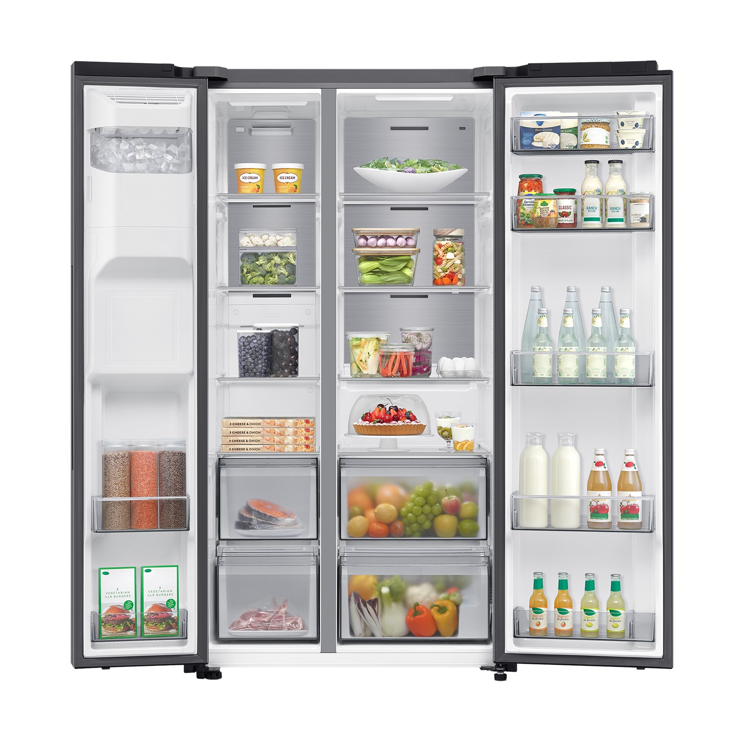 Frigorífico Americano Bespoke AI 178cm 640L Clase E Inox RS70F64KETEF Inox