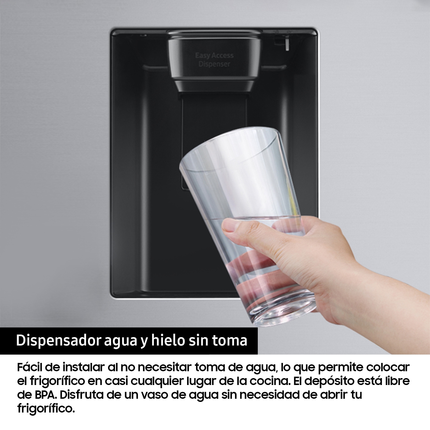 Frigorífico Americano Bespoke AI 178cm 640L Clase D Inox RS70F65KDTEF Inox