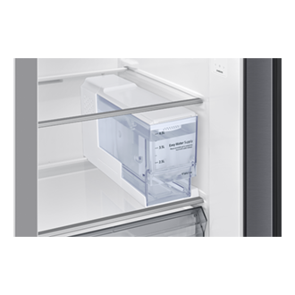 Frigorífico Americano Bespoke AI 178cm 634L Clase C Inox RS70F67KCTEF Detail-Non-Plumbing Silver 