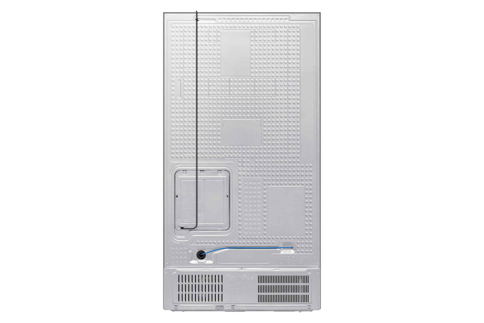 Frigorífico Americano Bespoke AI 178cm 621L Clase E Inox RS90F64EETEF Back Silver 