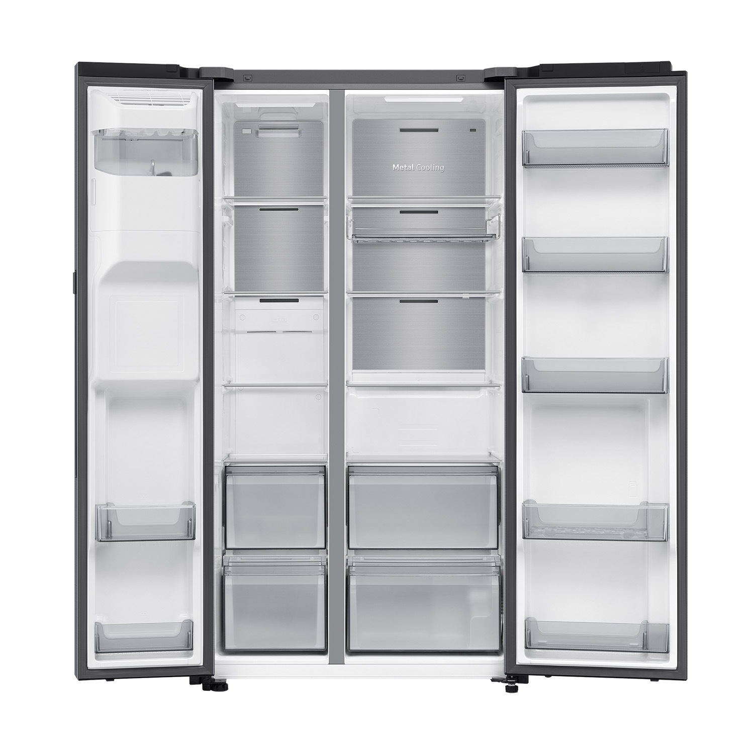 Frigorífico Americano Bespoke AI 178cm 621L Clase E Inox RS90F64EETEF Inox