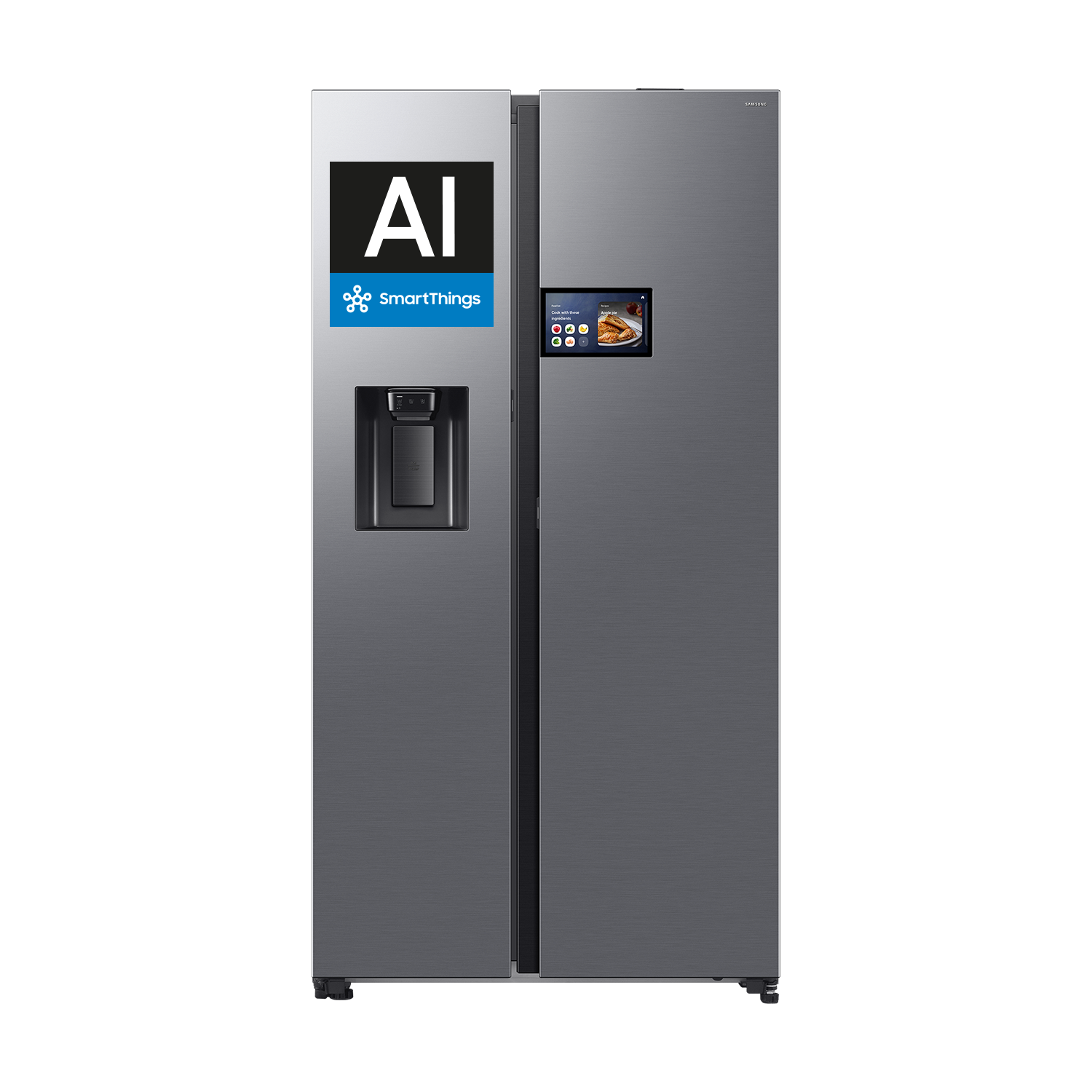 Frigorífico Americano Bespoke AI 178cm 621L Clase E Inox RS90F64EETEF Inox